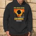 Columbus Indiana 2024 Total Solar Eclipse Hoodie Lifestyle