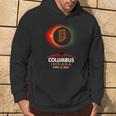 Columbus Indiana Total Solar Eclipse 2024 Hoodie Lifestyle