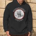 Cool Endangered Species Manual Gearbox Stick Shift 6 Speed Hoodie Lifestyle