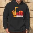 Cool All That Jazz Sax And Piano Jazz Music Lovers Hoodie Lifestyle