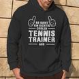 Cool Tennis Trainer Coach Best Tennis Trainer Hoodie Lebensstil