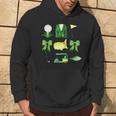 Coquette Bow Masters Golf Tournament Graphic Golfing Golfer Hoodie Lifestyle