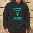 Corrections Sergeant I Solve Problems Hoodie Lifestyle