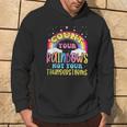 Count Your Rainbows Not Your Thunderstorms Positive Optimist Hoodie Lifestyle