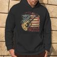 Country Music Outlaw Western Usa Patriotic Vintage Guitar Hoodie Lifestyle