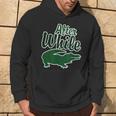 After While Crocodile Retro Hoodie Lifestyle