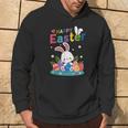 Cute Bunny Eggs Easter Camping Happy Easter Day 2024 Hoodie Lifestyle
