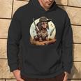 Dachshund Hunter On Dachshund Game Hunting Hoodie Lebensstil