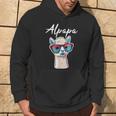 Dad Alpaka Fan Liebhaber Papaatertag Geschenk Alpapa Lama Kapuzenpullover Lebensstil