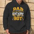 Dad Of The Birthday Boy Excavator Construction Truck Hoodie Lifestyle