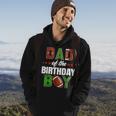 Dad Of The Birthday Boy Family Football Party Decorations Hoodie Lifestyle