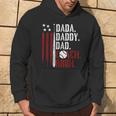 Dada Daddy Dad Bruh American Flag Baseball Coach Fathers Day Hoodie Lifestyle