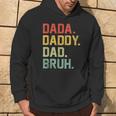 Dada Daddy Dad Bruh Retro Vintage Fathers Day 2024 Hoodie Lifestyle