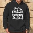 Damen Stolzer Redbone Coonhound Papa Mit-Ausschnitt Kapuzenpullover Lebensstil