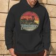 Dampflokomotive Eisenbahner Dampflok Vintage Hoodie Lebensstil