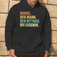 Daniel Slogan Kapuzenpullover Lebensstil