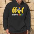 Dare To Be Yourself Bananas Gay Lgbt Pride Hoodie Lifestyle