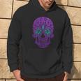 Day Of The Dead Cinco De Mayo Purple Sugar SkullHoodie Lifestyle