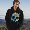 Dead Man's Skull Death Skeleton Head Bones Cool Skulls Hoodie Lifestyle