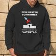 Dein Bester Schwimmer Wünscht Alles Gute Zum Fathertag S Hoodie Lebensstil