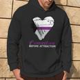 Demisexual Joke Quote Heart Demisexual Flag Hoodie Lifestyle