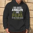 Der Beste Angler Und Papaateratertag Geschenk Herren Kapuzenpullover Lebensstil