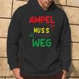 Die Ampel Muss Weg Gray Hoodie Lebensstil