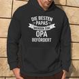 Die Beste Papas Werden Zum Opa Beförderte The Best Papas Will Be Become Hoodie Lebensstil