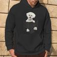 Divertido Bichón Frisé En Tu Bolsillo Para Los Amantes De Los Perros Bichon Frise Sudadera Estilo de vida