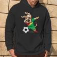 Dog Dabbing Guyana Soccer Jersey Guyanese Football Hoodie Lifestyle