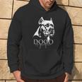Dogo Argentino Dog Portrait Dog Hoodie Lebensstil