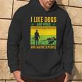 I Like Dogs And Weed And Maybe 3 People Vintage Stoner Hoodie Lifestyle