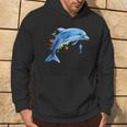 Dolphin Diver Whales Tümmler Dolphin Hoodie Lebensstil