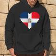 Dominican Republic Flag Heart Dominican Republic Hoodie Lifestyle