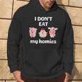 I Don't Eat My Homies Amazing Vegan Hoodie Lifestyle