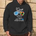 Don't Judge What You Don't Understand Autism Awareness Month Hoodie Lifestyle