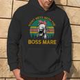 Don't Mess With The Boss Mare Horseback Riding Vintage Hoodie Lifestyle