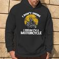 I Don't Snore I Dream I'm A Motorcycle Dad Vintage Hoodie Lifestyle
