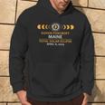 Dover Foxcroft Maine Total Solar Eclipse 2024 Hoodie Lifestyle