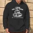 Drinking Around The World Adult Vacation Showcase 11 Country Hoodie Lifestyle