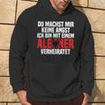 Du Machst Mir Keine Angst Ich Bin Mit Einem Albaner Black Hoodie Lebensstil