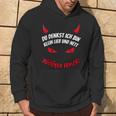 Du Tenkst Ich Bin Klein Lieb & Nett Evil Fehler Devil Horns Kapuzenpullover Lebensstil