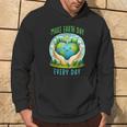 Earth Day 2024 Make Earth Day Every Day Cute Earth Day Hoodie Lifestyle