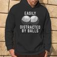 Easily Distracted By Balls Golfer Golf Ball Putt Hoodie Lifestyle