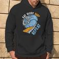 Eat Sleep Surf Repeat Surfing Hoodie Lifestyle