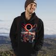 Eclipse 2024 New York 8 April 2024 Total Solar Eclipse Hoodie Lifestyle