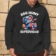 Egg Hunt Supervisor Boys Toddler Easter 2024 Family Matching Hoodie Lifestyle