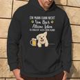 Ein Mann Kann Nichton Bier Alleine Leben Dog Dad Dog Kapuzenpullover Lebensstil