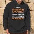 Enterprise Architekt Hat Immer Recht Enterprise Architect Hoodie Lebensstil