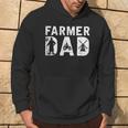 Farmer Dad Tractor Farming Fathers Day Farmer Hoodie Lifestyle